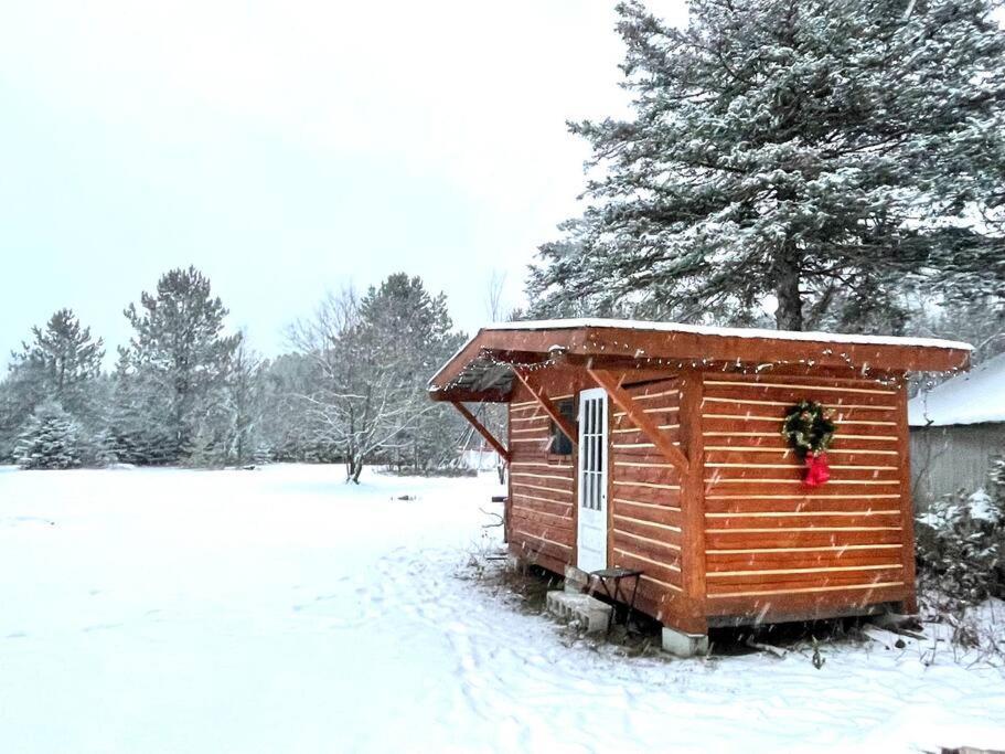 Chalets Nabu La Sacacomie - Riviere - Billard Сент-Алексис-де-Мон Экстерьер фото