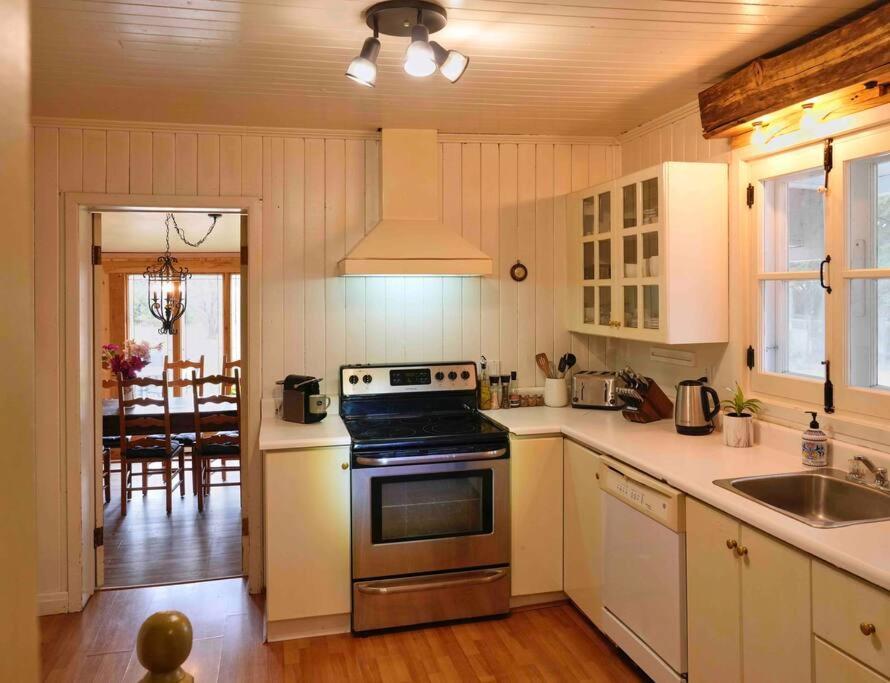Chalets Nabu La Sacacomie - Riviere - Billard Сент-Алексис-де-Мон Экстерьер фото