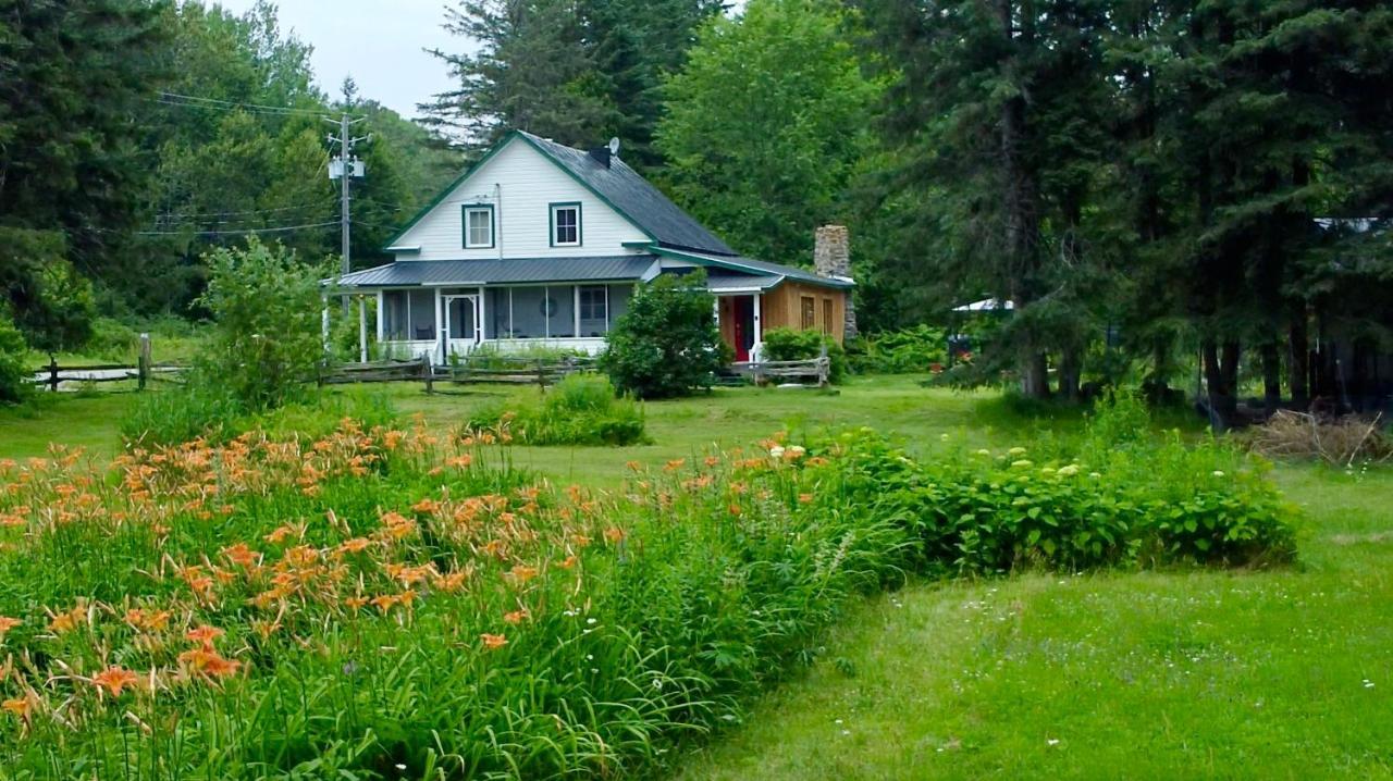 Chalets Nabu La Sacacomie - Riviere - Billard Сент-Алексис-де-Мон Экстерьер фото